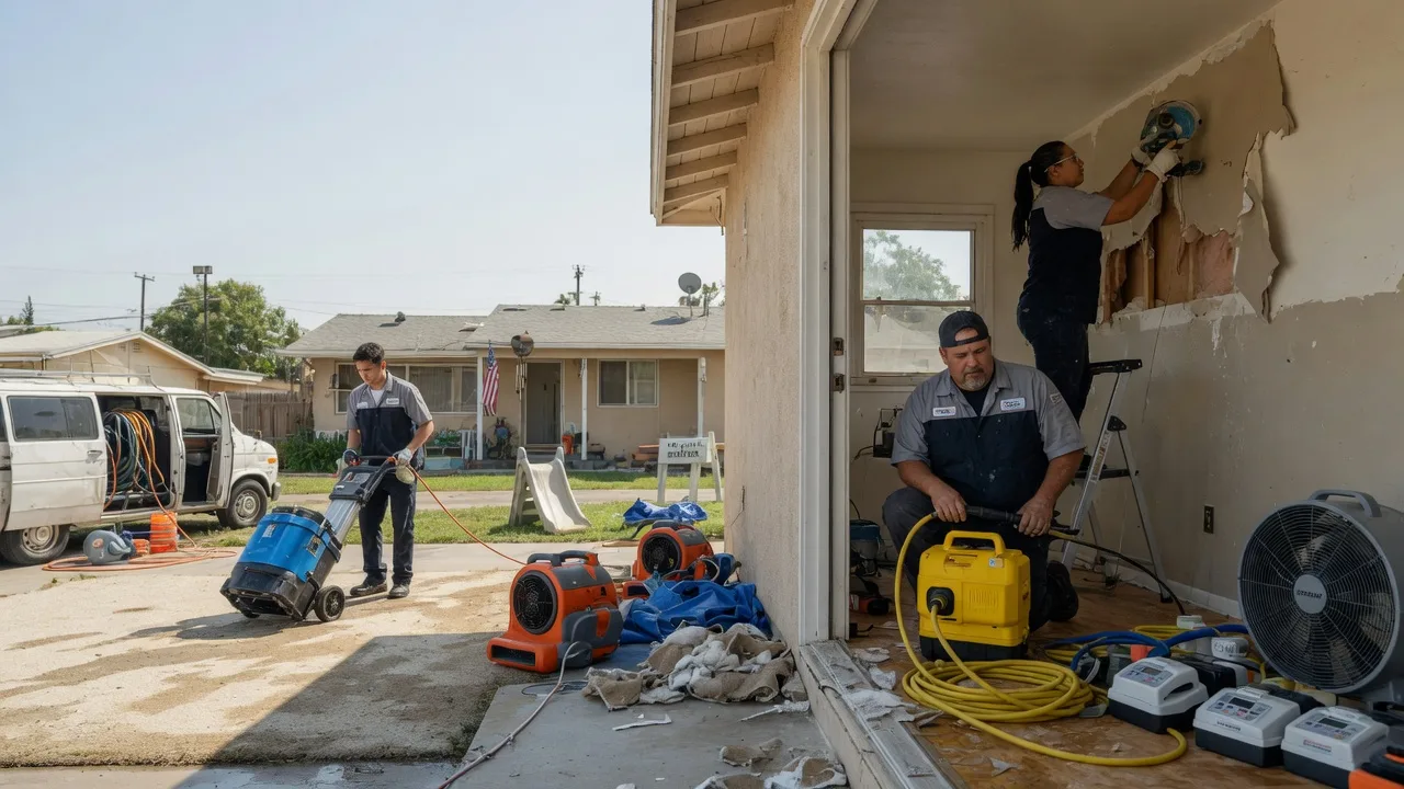 Water Damage Restoration in Cromwell, OK near me